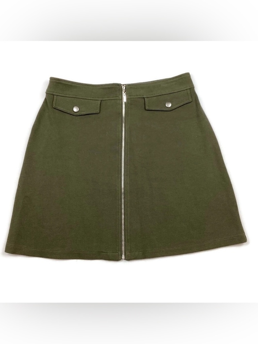 Blue Rain Green Stretchy Mini Skirt